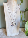 Reticulated Moon Talisman Necklace