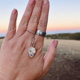 Reticulated Labradorite Necklace & Ring