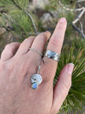 Reticulated Labradorite Necklace & Ring
