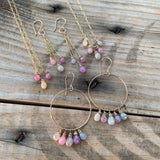 Sapphire Necklace & Earrings