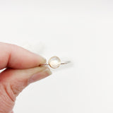 Dainty Moonstone Ring Stackers