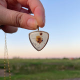 Dendritic Agate Cameo Necklace