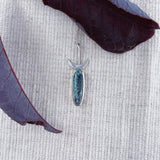 Blue Crescent Turquoise Necklace