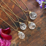 Rutilated Quartz Necklace