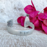 Floating Point Turquoise Cuff