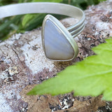 Floating Agate Cuff