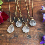 Rutilated Quartz Necklace