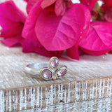 Golden Flower Spinel Ring