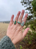 Split Shank Point Turquoise Ring