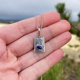 Lapis Lazuli Necklace & Stud Set