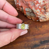 Reticulated Sphene Ring