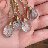 Rutilated Quartz Necklace