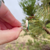 Split Shank Point Turquoise Ring