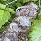 Floating Agate Cuff