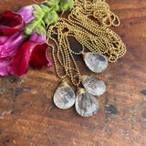 Rutilated Quartz Necklace