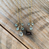 Aquamarine Necklace & Earrings