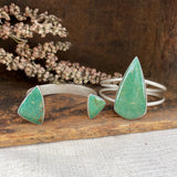 Floating Point Turquoise Cuff