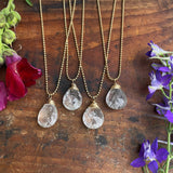 Rutilated Quartz Necklace