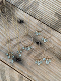 Aquamarine Necklace & Earrings