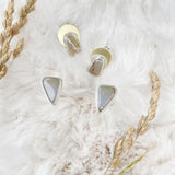 Floating Agate Cuff
